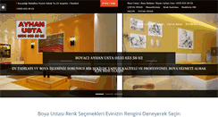 Desktop Screenshot of boyaciayhan.com